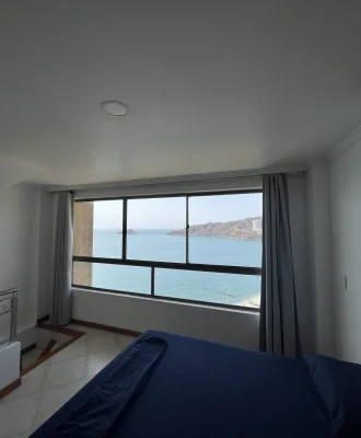 Habitación con vista al mar, apartamento 803 Santa Marta